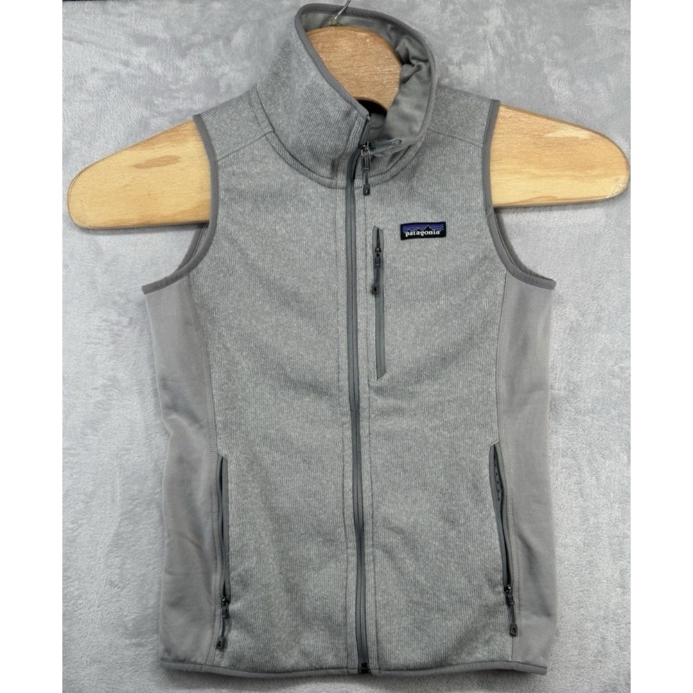 Patagonia Better Sweater Fleece Vest Gray Sleeveless Women's Size Small S